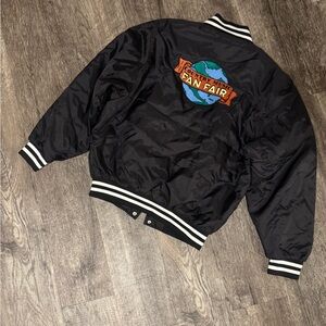 Embroidered Country Music Fan Fair Black Bomber